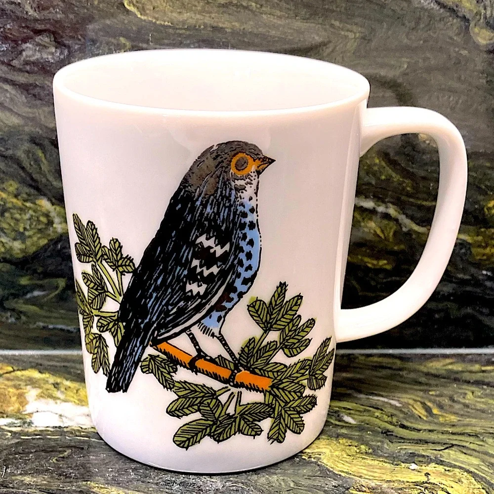 Fitz and Floyd Bird Tea Set Mugs Porcelain Vintage Home Decor Dining - Picture 5 of 16